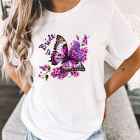 Purple Butterfly Themed Bridal Shower Matching