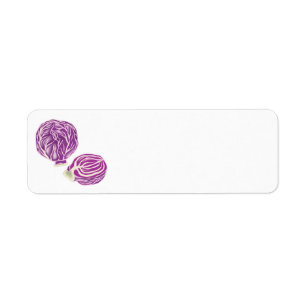 purple cabbage graphic