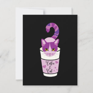 Purple Caffeine Cat