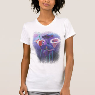 Purple Callas Lilac And Purple Art T-Shirt