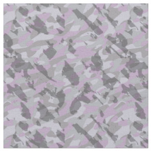Purple Camo abstract Fabric