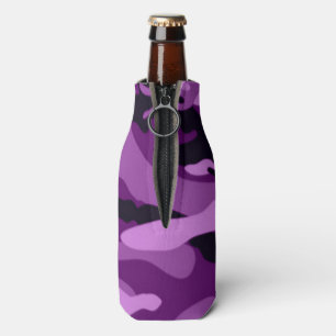 PURPLE CAMO Bottle Cooler BEALEADER