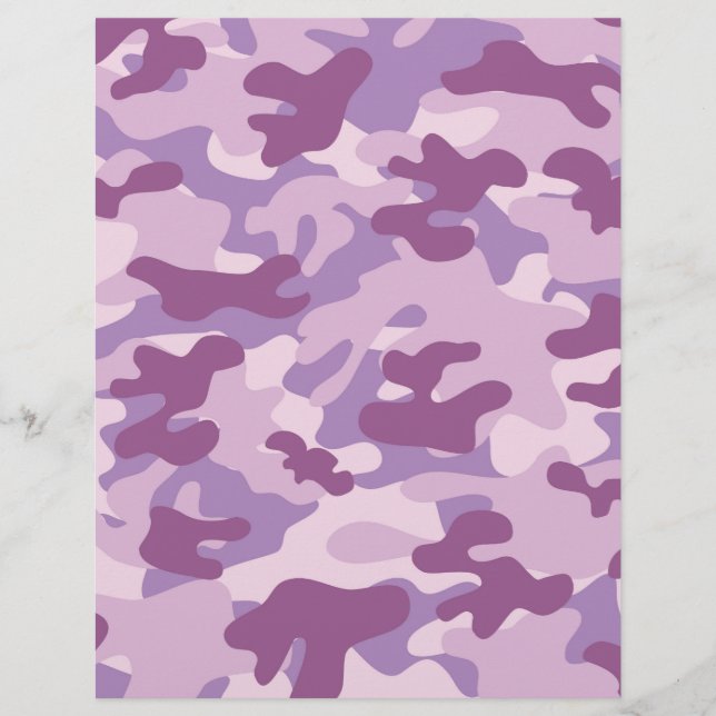 Purple Camo Design (Front)