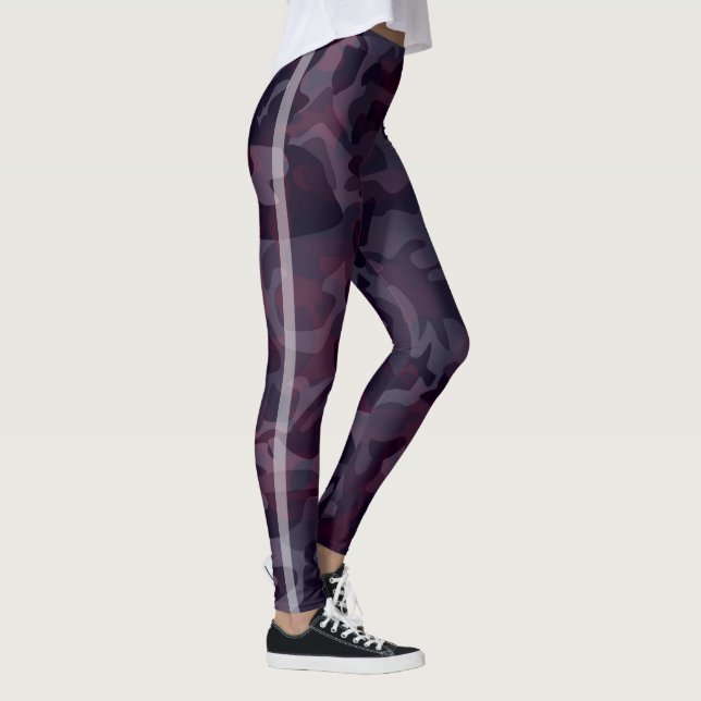 Purple camo leggings (Right)