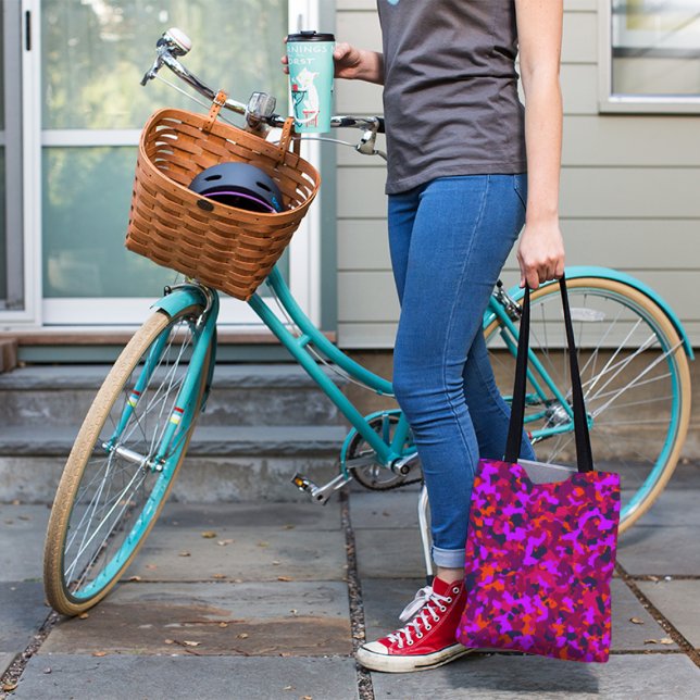 purple CAMO PATTERN TOTE BAG (Creator Uploaded)