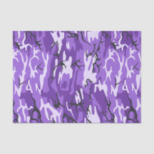 Purple Camo Tissue Paper