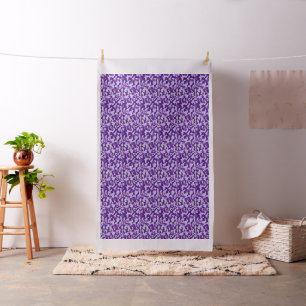 Purple Camouflage Fabric