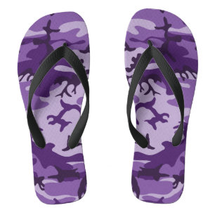Purple Camouflage, Military, Army Jandals