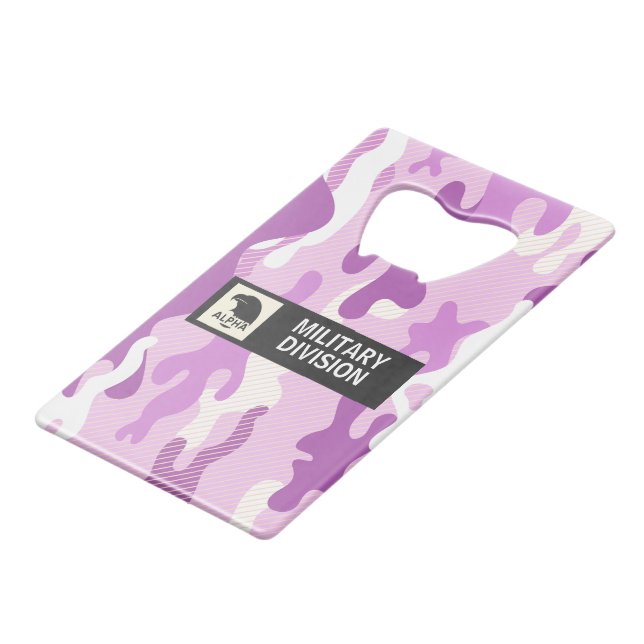 Purple Camouflage Pattern (Front Angled)