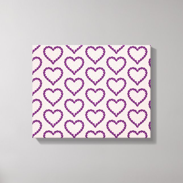 Purple Canvas Print (Front)
