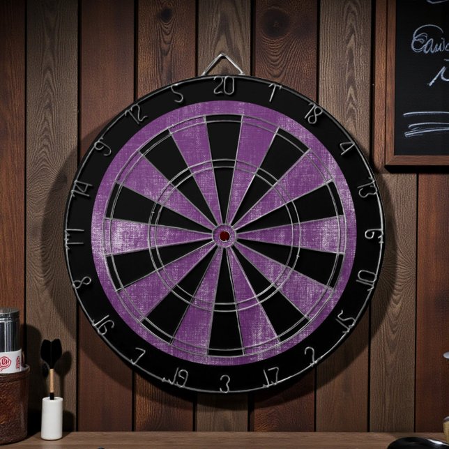 Purple Canvas Wood Texture Dartboard (Creator Uploaded)