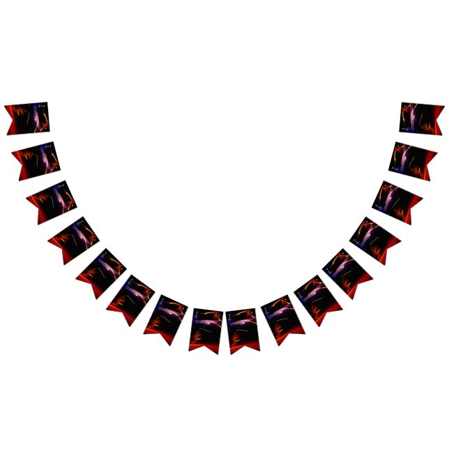 purple car dance bunting  (All)