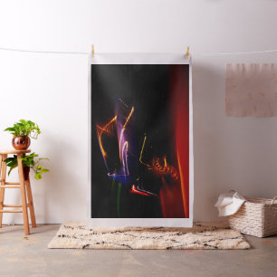 purple car dance fabric