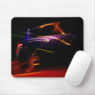 purple car dance mouse pad