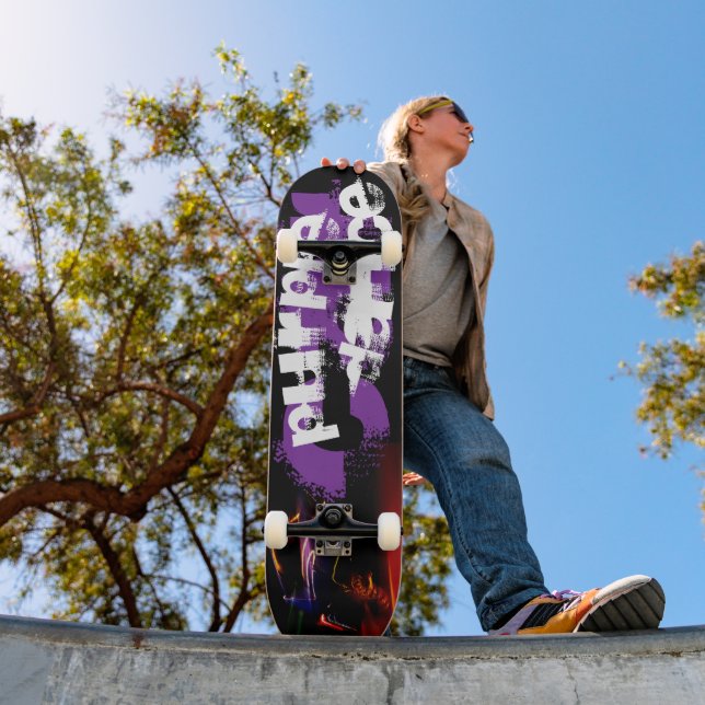 purple car dance skateboard (Outdoor 1)