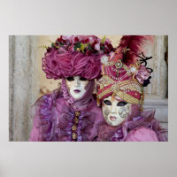 Purple Carnival costume, Venice
