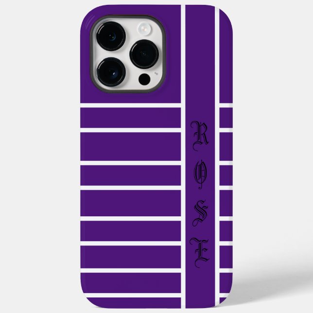 Purple Case-Mate iPhone Case (Back)