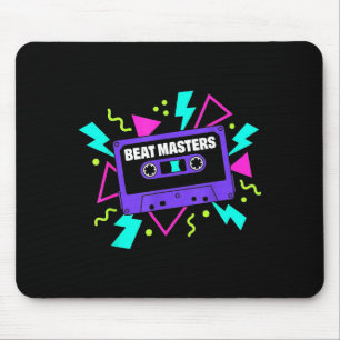 Purple cassette tape retro vintage 80s hip hopPurp Mouse Pad