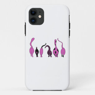 Purple Cat Butts Case-Mate iPhone Case