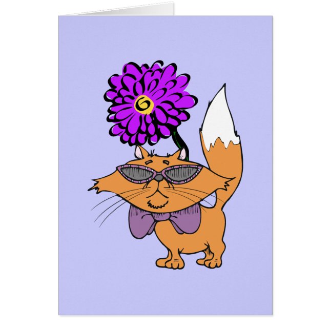 Purple Cat Dude (Front)