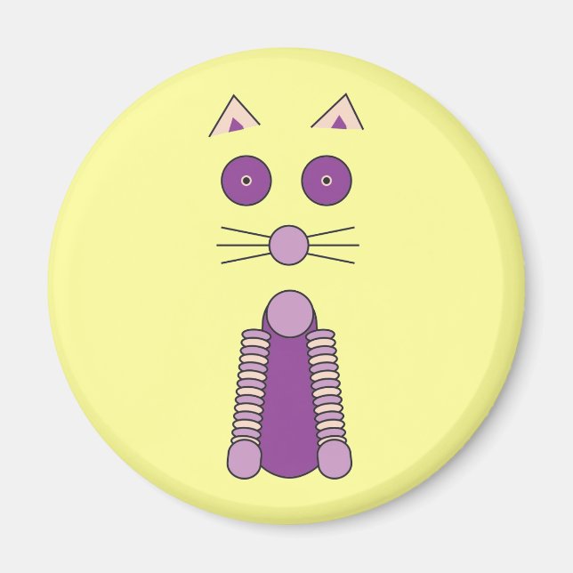 Purple CAT Magnet (Front)