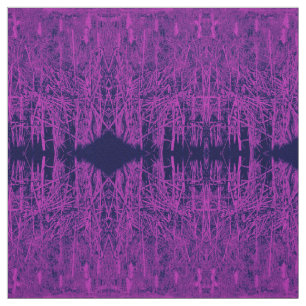 Purple Cattails Fabric