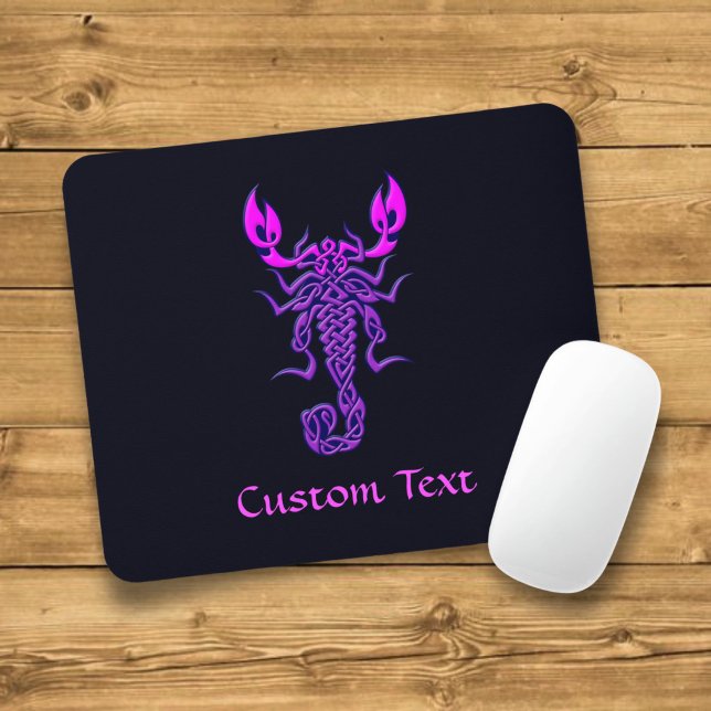 Purple Celtic Knot Scorpion Mouse Pad (Creator Uploaded)