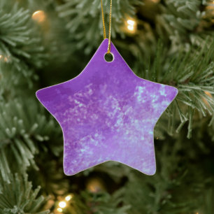 Purple Ceramic Decoration