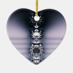 Purple Chain Ceramic Tree Decoration