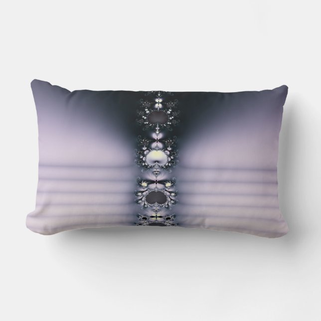 Purple Chain Lumbar Cushion (Front)