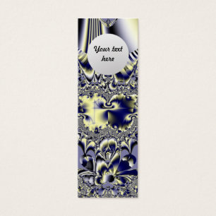 Purple Chaos Custom Bookmark