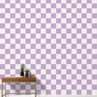 Purple Check, Chequerboard Pattern