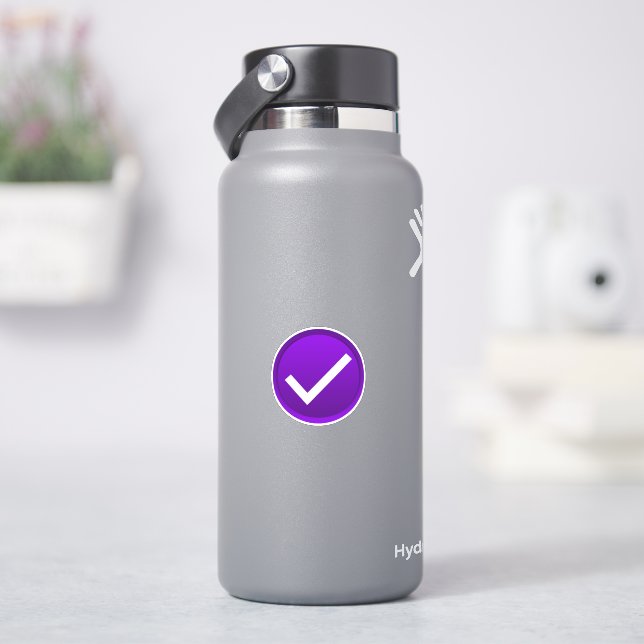 Purple Check Mark (HydroFlask)
