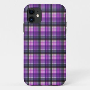 Purple Checked Tartan, Case-Mate iPhone Case