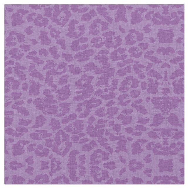 Purple Cheetah Fabric (Close Up)