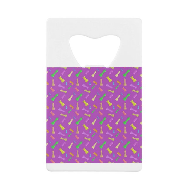 Purple Chess Pieces (Front)