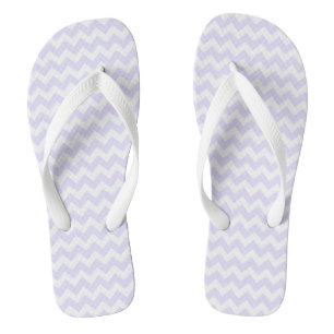 Purple Chevron Jandals