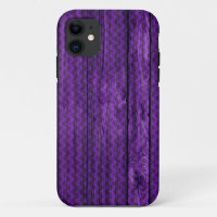 Purple Chevron Pattern Wooden
