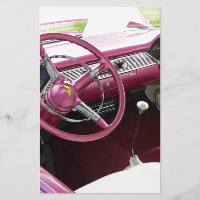 Purple Chevy Bel Air (Front)
