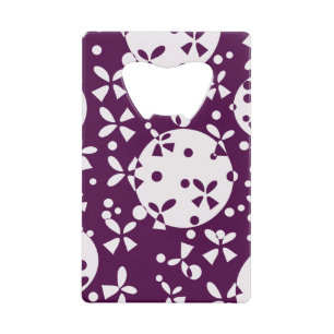 Purple Christmas Bells Holiday Pattern