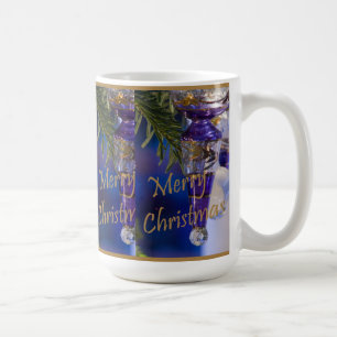 Purple Christmas Ornament Coffee Mug