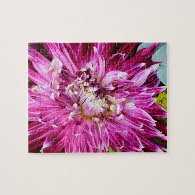 Purple Chrysanthemum  -  Flower  Jigsaw Puzzle (Horizontal)