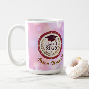 Purple Class of 2026 Graduation  Coffee Mug