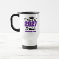Purple Class of 2027 Senior Custom High School