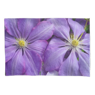 Purple clematis beauty    pillowcase
