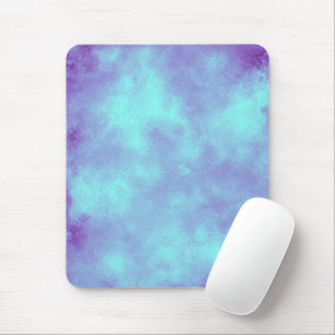 Purple Cloud Effect Mouse Mat