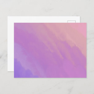 Purple Clouds at Twilight Postcard