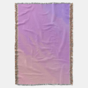 Purple Clouds at Twilight Throw Blanket