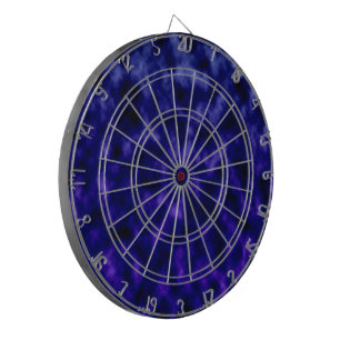 Purple Clouds Dartboard