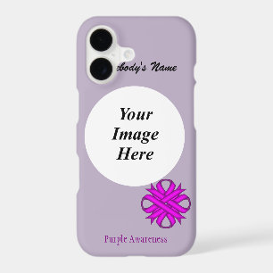 Purple Clover Ribbon Template by Kenneth Yoncich